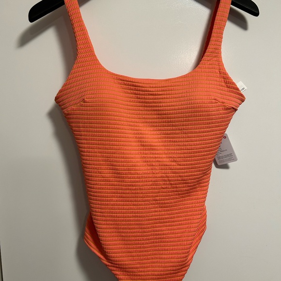 Lululemon Waterside Square-Neck One-Piece Swimsuit *Smocked - Picture 3 of 8